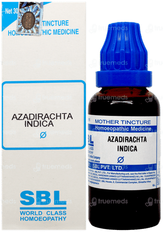 Sbl Azadirachta Indica Q Mother Tincture 30Ml
